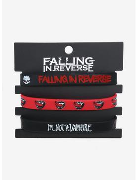 Falling In Reverse Vampire Rubber Bracelet Set, , hi-res