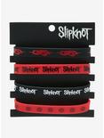 Slipknot Logo Rubber Bracelet Set, , alternate