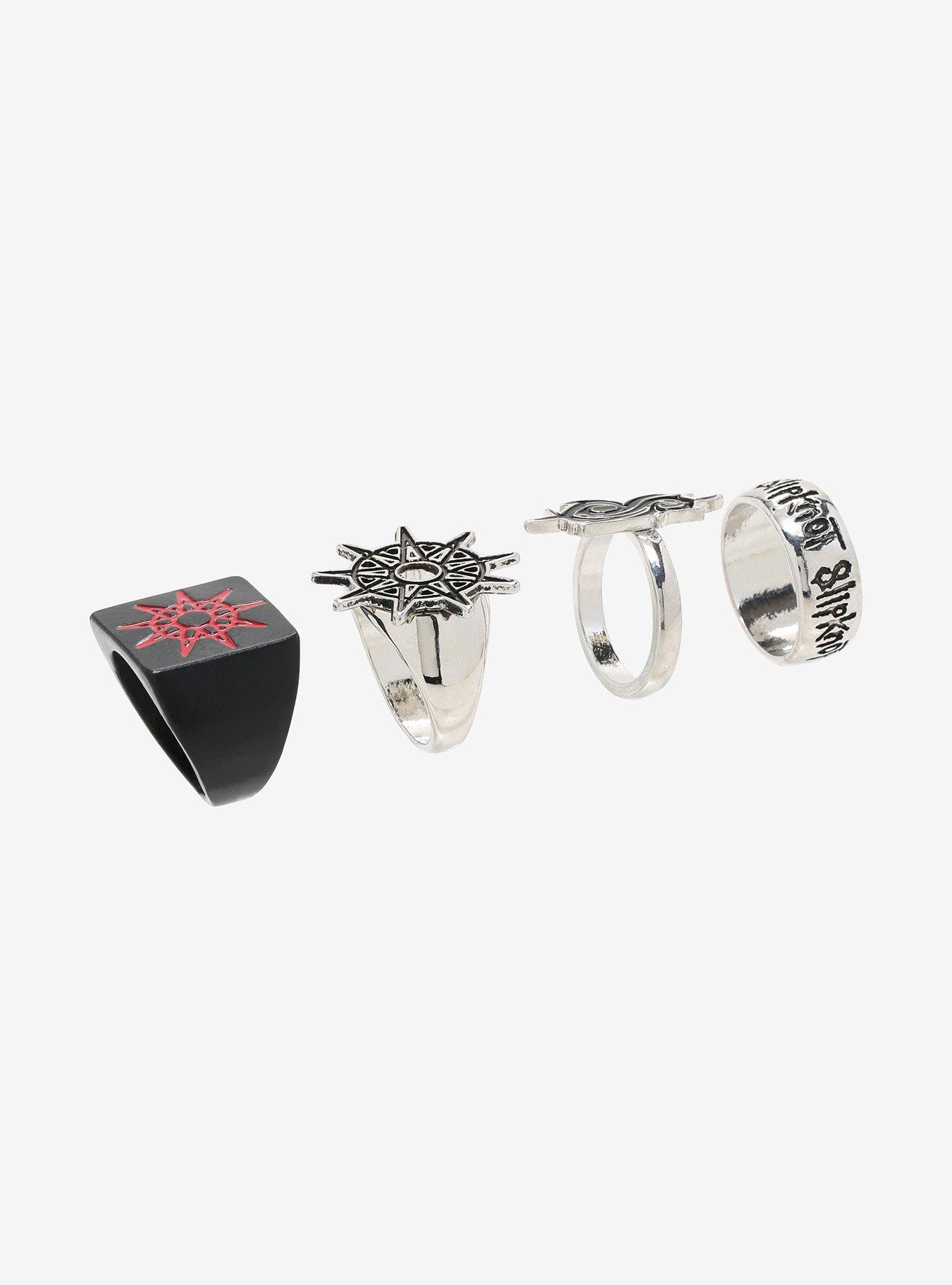 Slipknot Logo Ring Set, , alternate