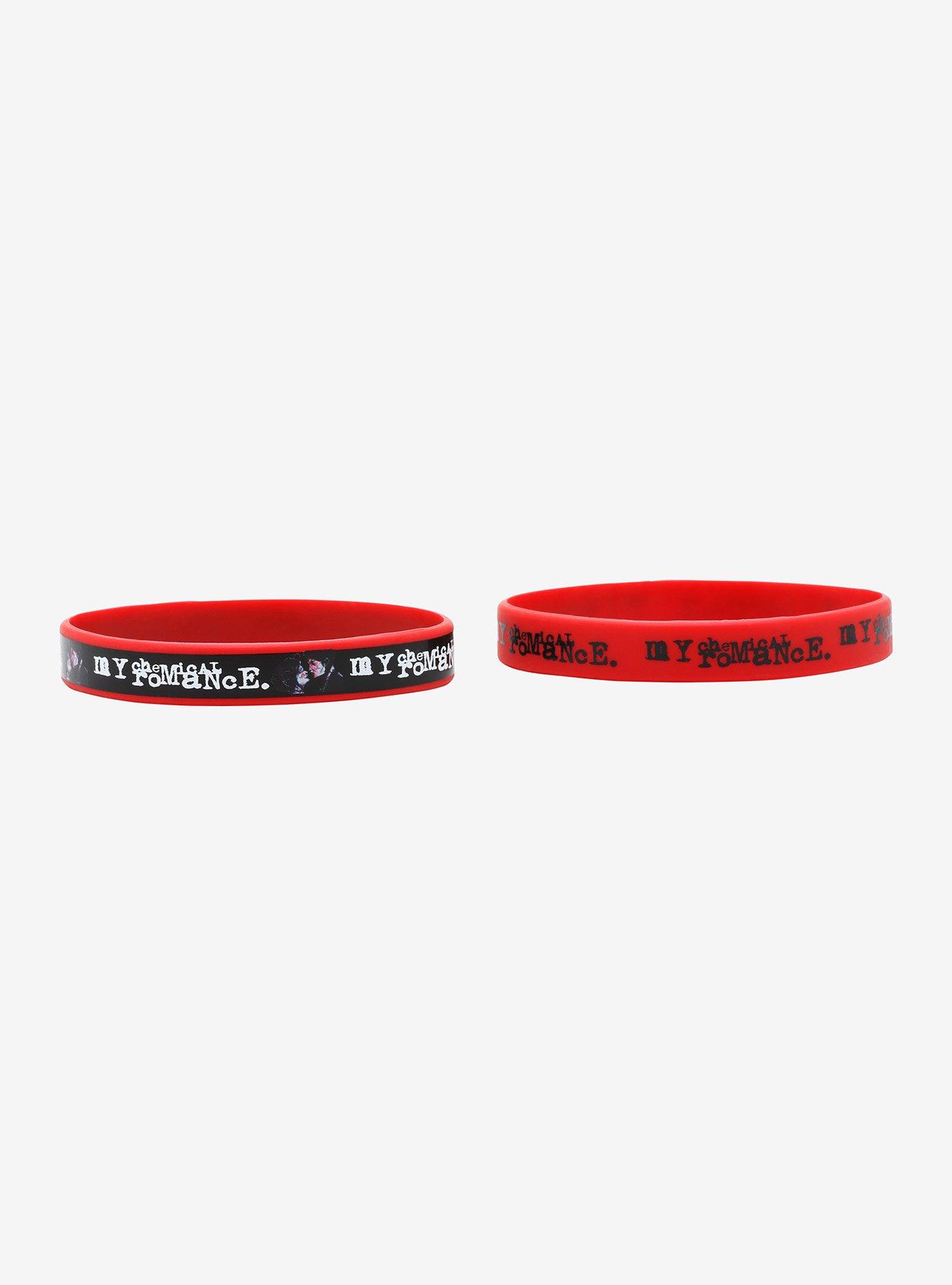 My Chemical Romance Three Cheers Rubber Bracelet Set, , alternate