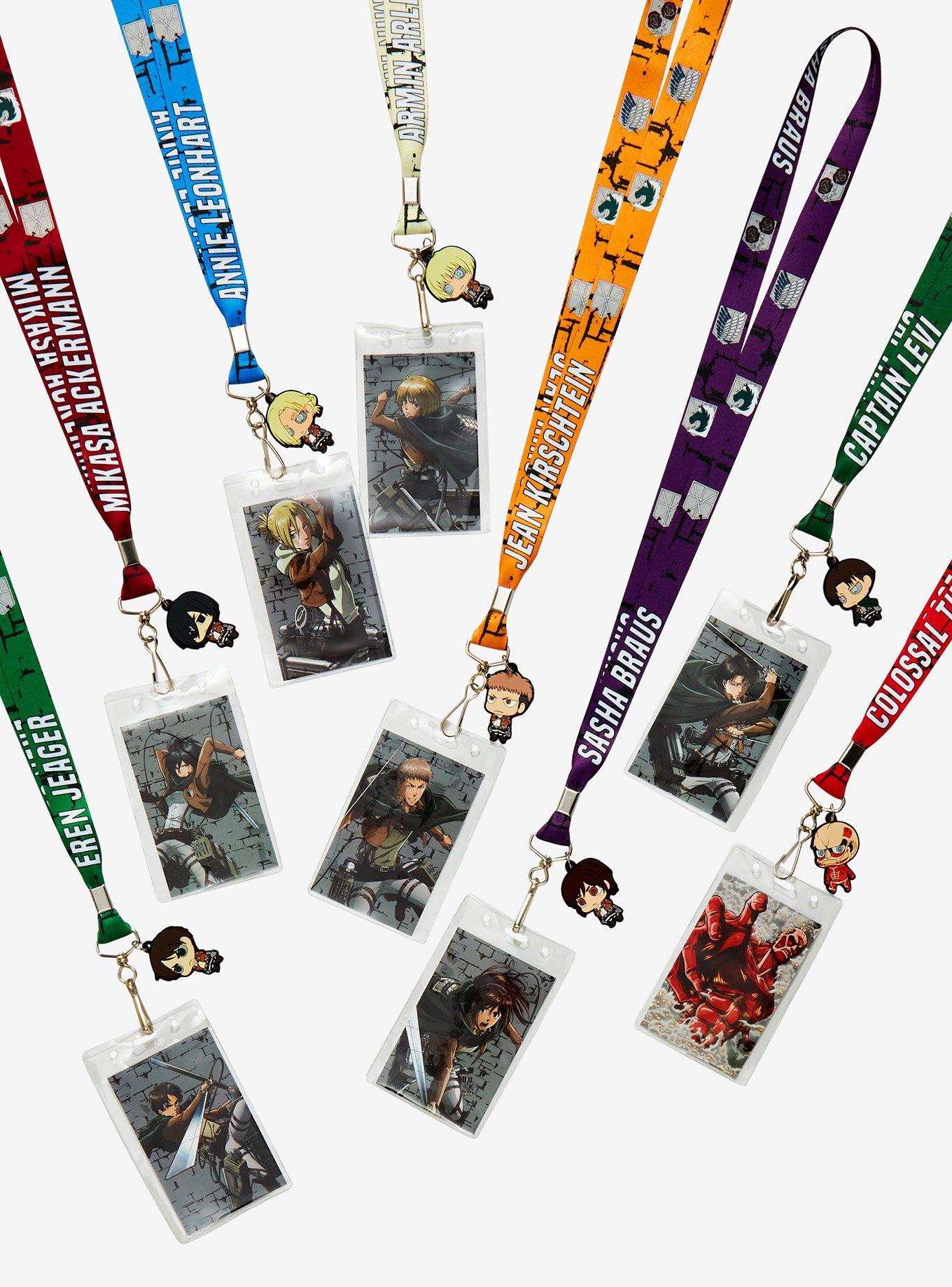 Attack On Titan Blind Bag Lanyard, , alternate