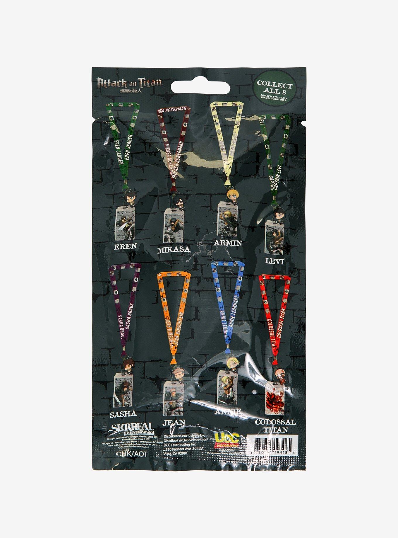 Attack On Titan Blind Bag Lanyard, , alternate