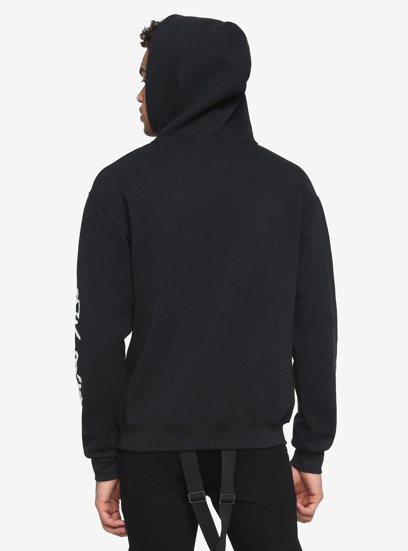 Bleach Byakuya Kuchiki Hoodie, BLACK, alternate