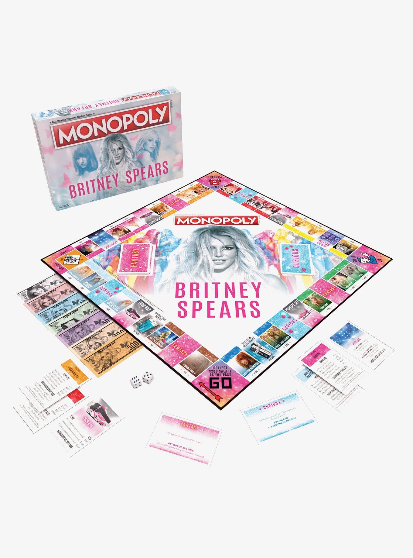 Monopoly Britney Spears Edition Board Game, , hi-res