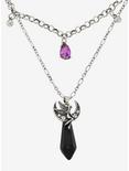 Fairy Crystal Colorful Gem Necklace Set, , alternate