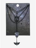 Planchette Death Moth Lariat Necklace Set, , alternate