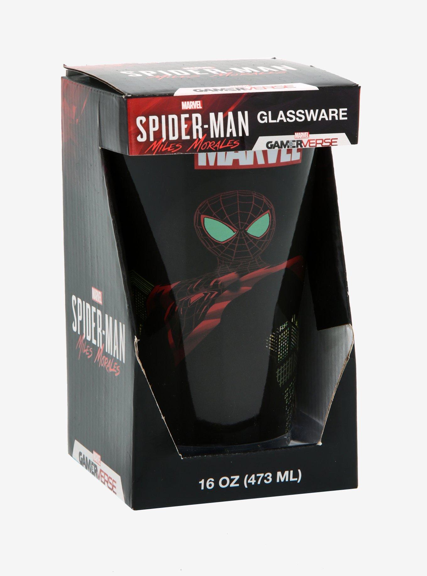 Marvel Spider-Man Miles Morales Pint Glass, , alternate