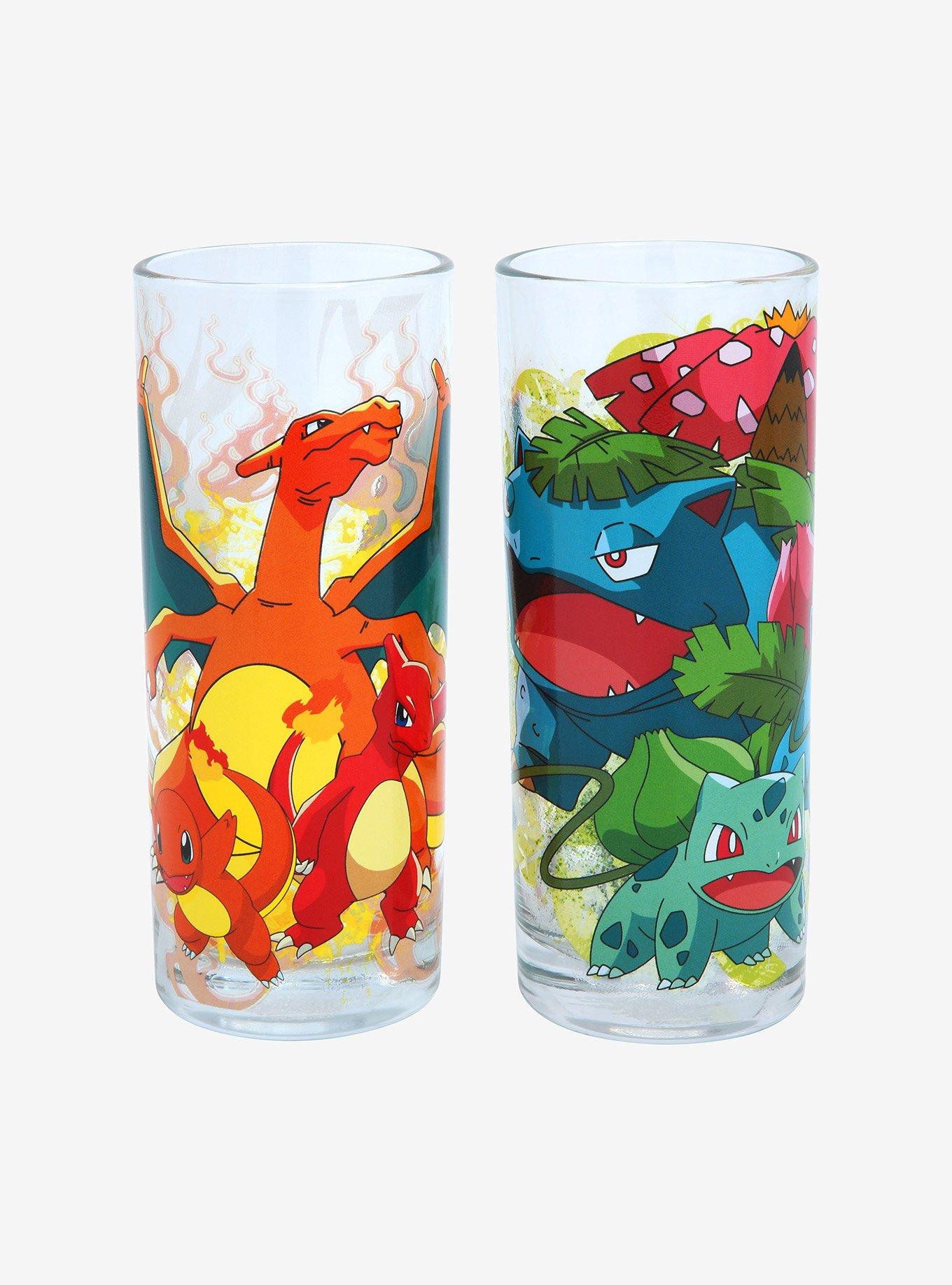 Pokemon Evolution Glass Tumbler Set, , alternate