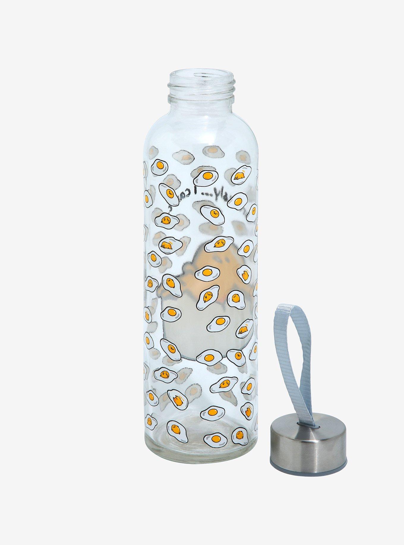 Gudetama I Can't Glass Water Bottle, , alternate