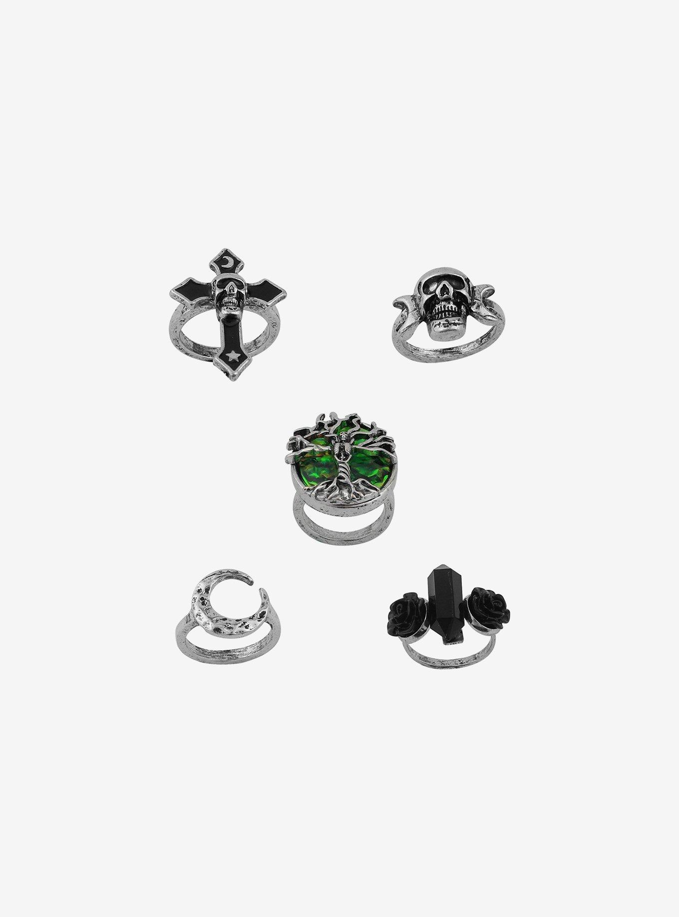 Tree Of Life Ring Set, , alternate
