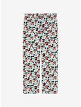 Disney Mickey Mouse Moods Allover Print Sleep Pants - BoxLunch Exclusive, TEAL, alternate