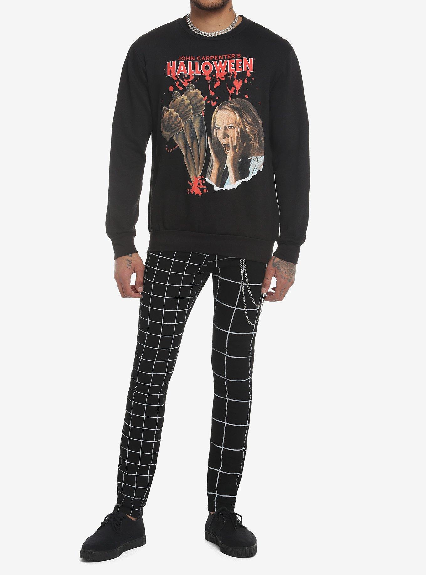 Halloween Laurie Strode Screaming Crewneck Sweatshirt, , hi-res