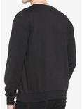 Death Note Ryuk Apple Puff Print Sweatshirt, BLACK, alternate