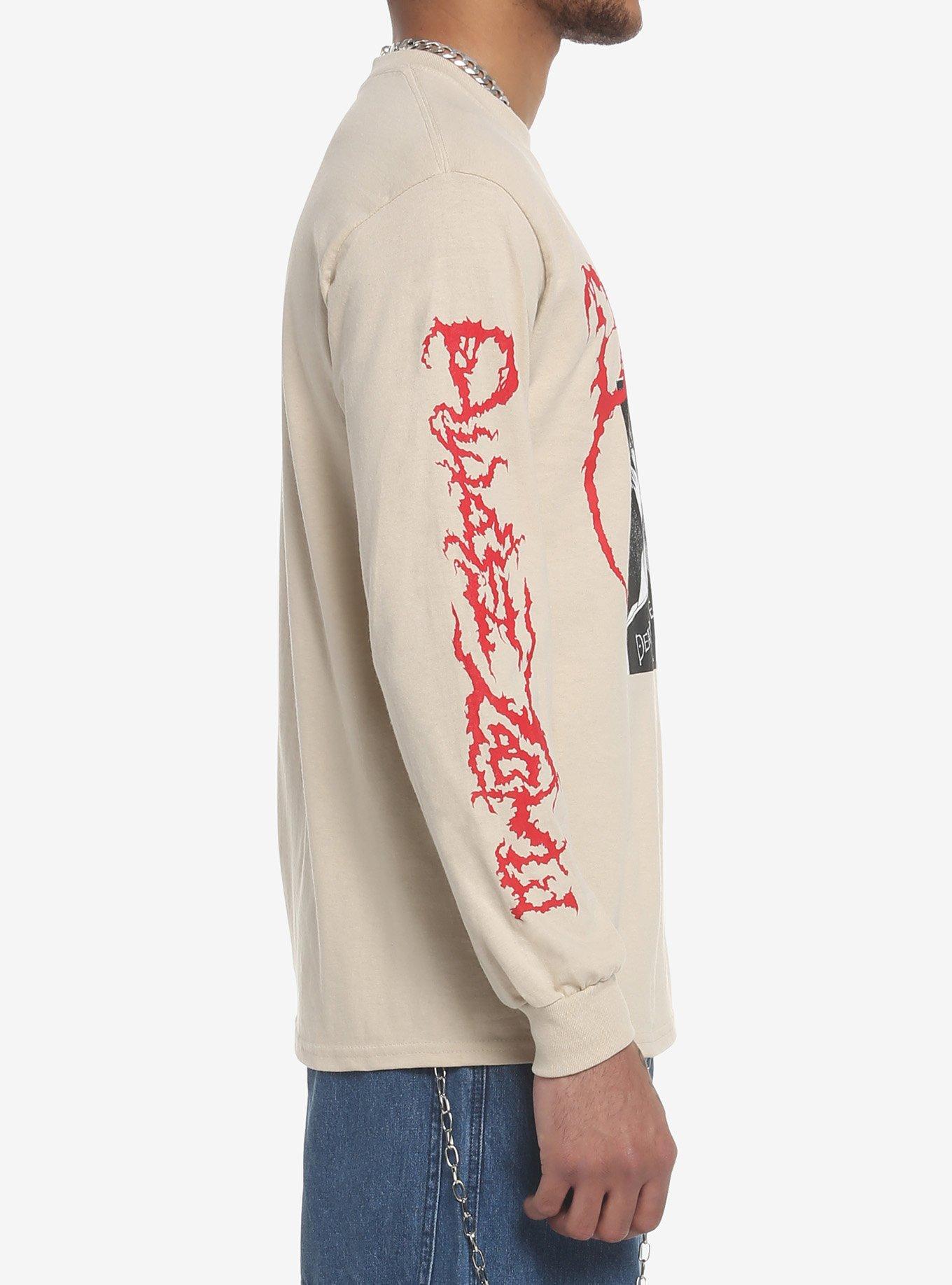 Death Note Light Yagami Heavy Metal Long-Sleeve T-Shirt, SAND, alternate