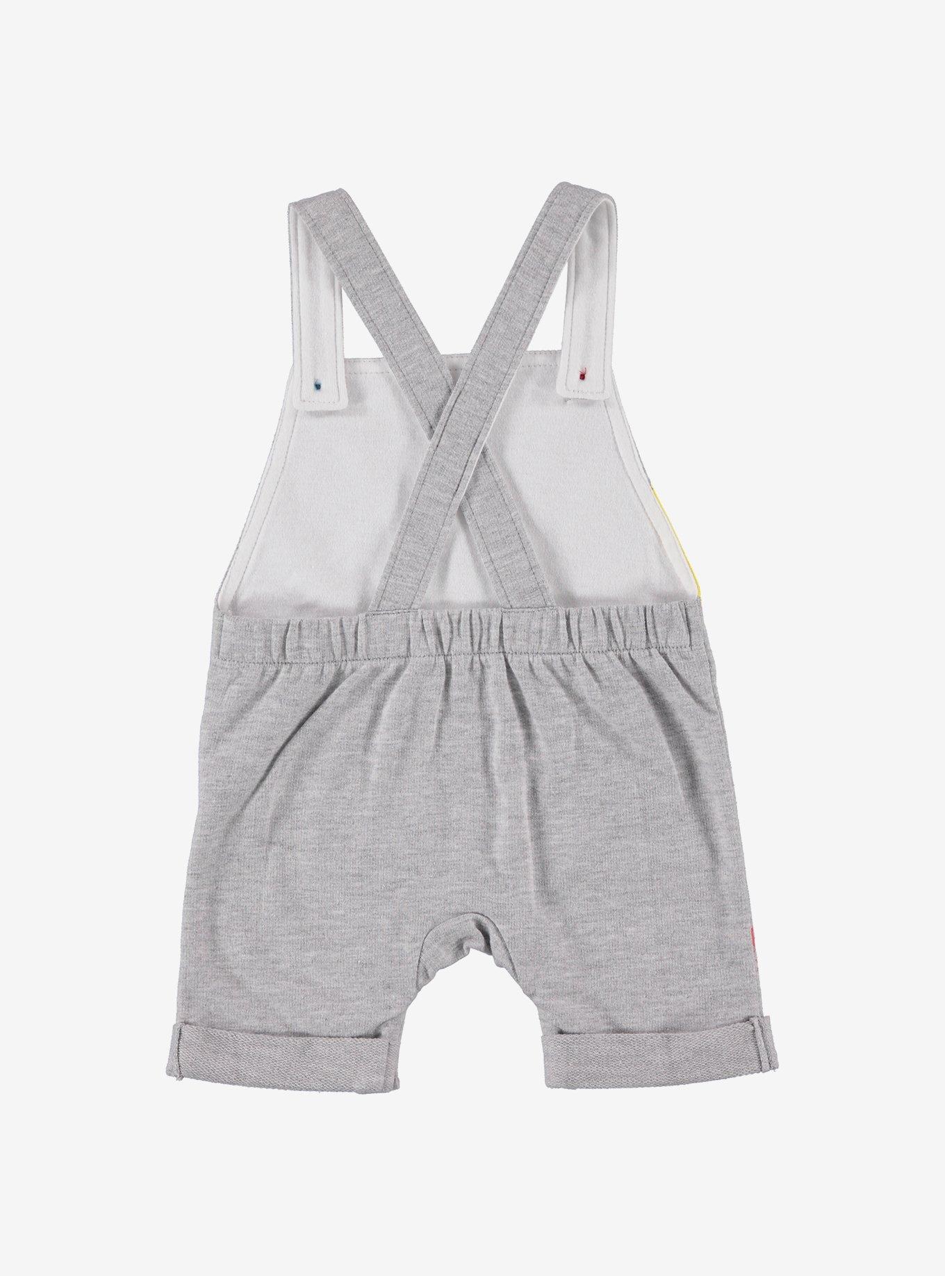 Sesame Street Character Traits Infant Overall Set, RAINBOW, alternate