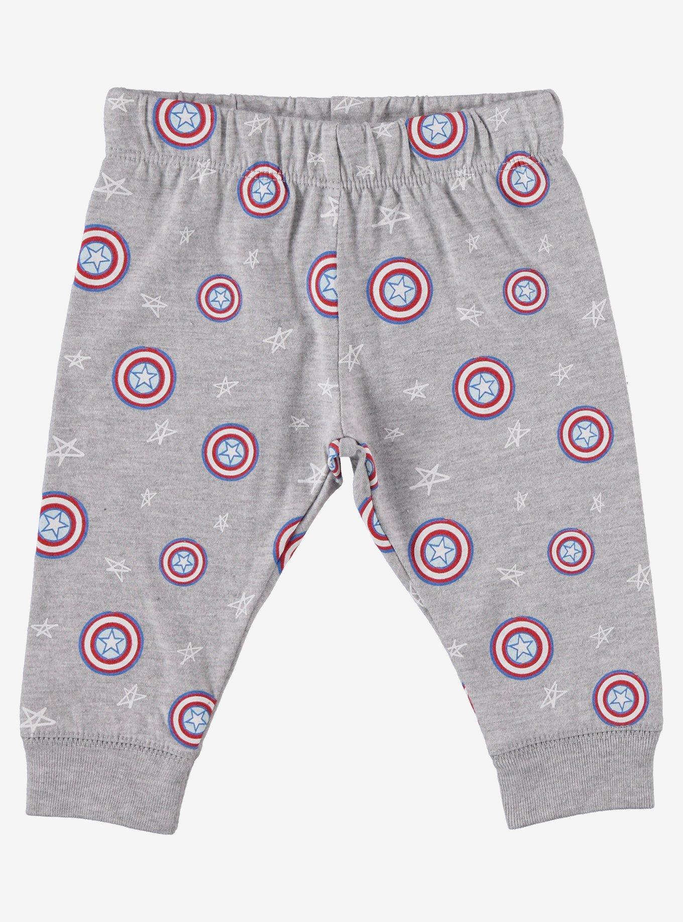 Marvel Captain America Lil' & Legendary Infant One-Piece Set, LIGHT BLUE, alternate