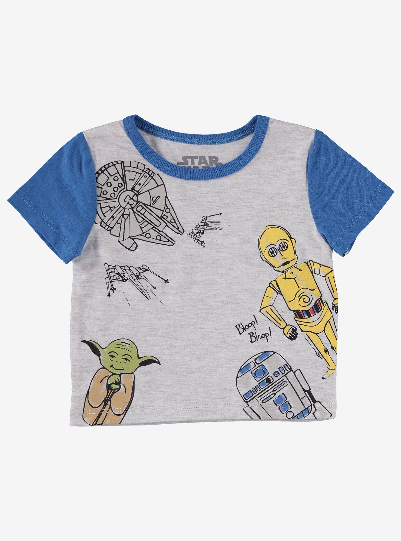 Star Wars Save the Galaxy Infant One-Piece Set, HEATHER GREY, alternate