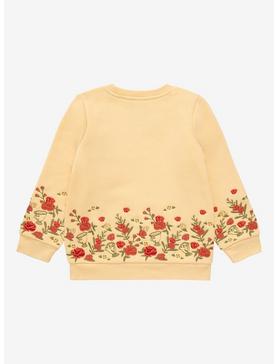 Plus Size Disney Beauty and the Beast Belle Floral Toddler Crewneck - BoxLunch Exclusive, , hi-res