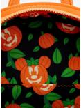 Loungefly Disney Minnie Mouse Pumpkin Glow-In-The-Dark Mini Backpack, , alternate