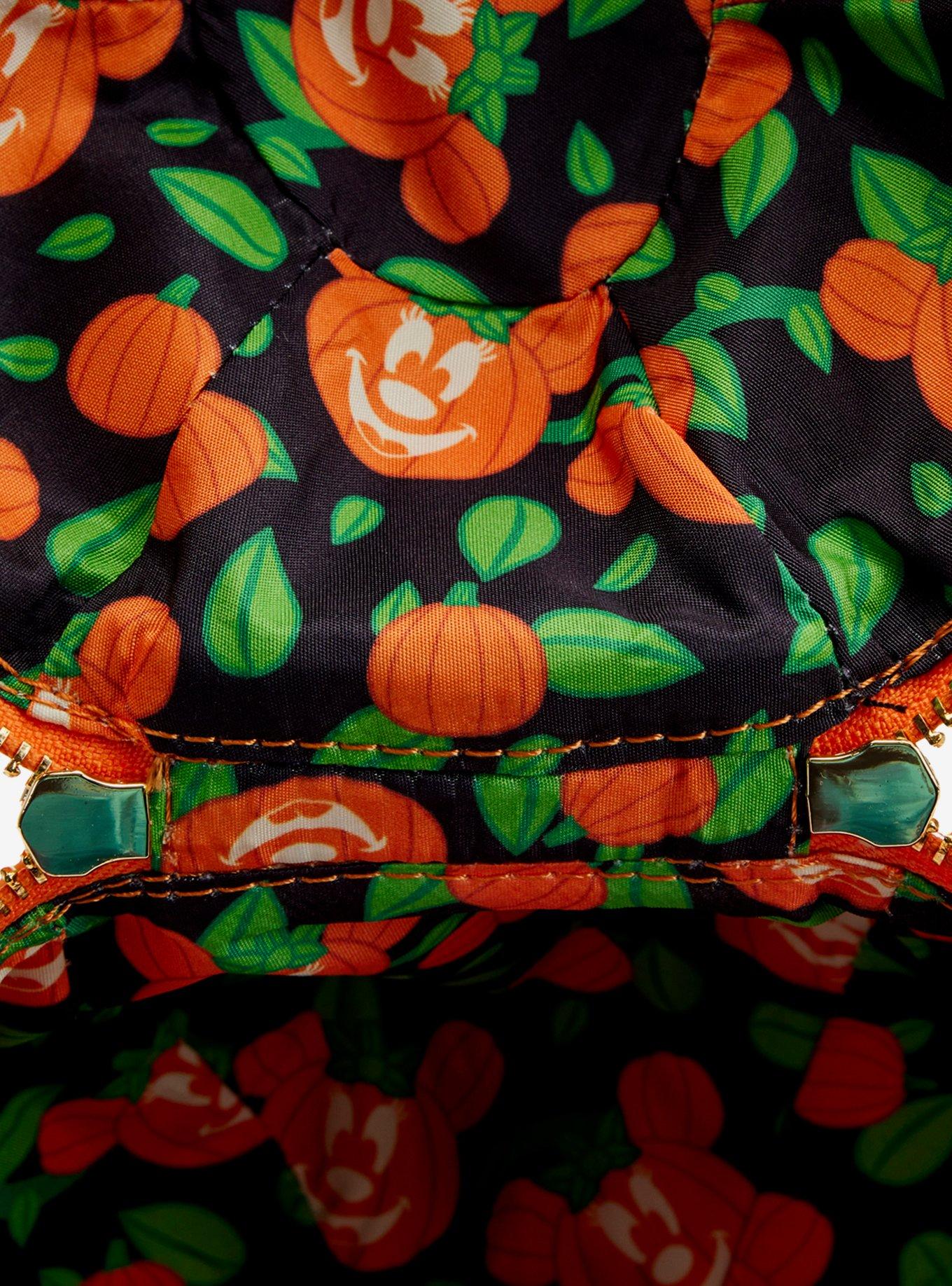 Loungefly Disney Minnie Mouse Pumpkin Glow-In-The-Dark Crossbody Bag, , alternate