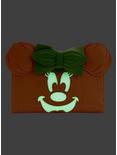 Loungefly Disney Minnie Mouse Pumpkin Glow-In-The-Dark Flap Wallet, , alternate