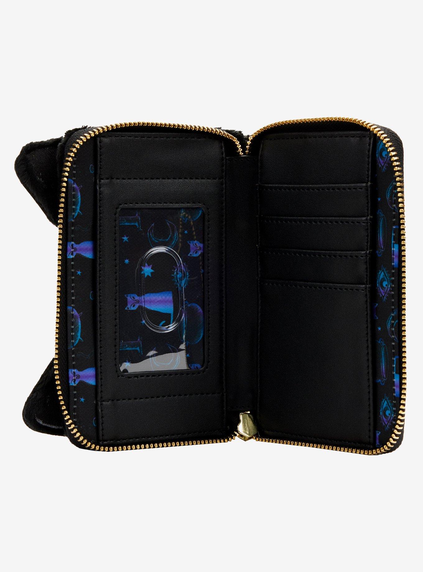 Loungefly Disney Hocus Pocus Binx Zipper Wallet, , alternate