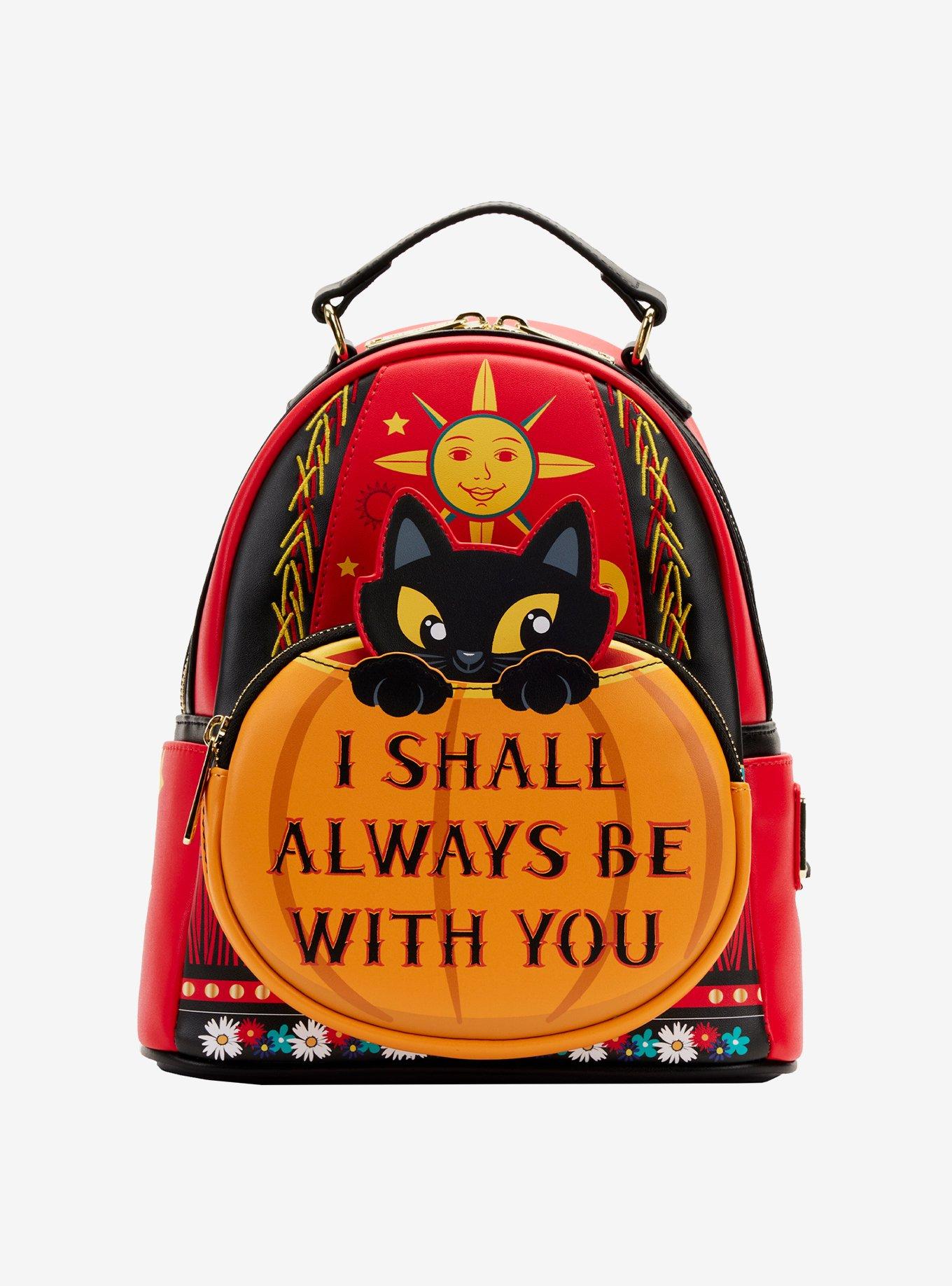 Loungefly Disney Hocus Pocus Dani & Binx Mini Backpack, , alternate