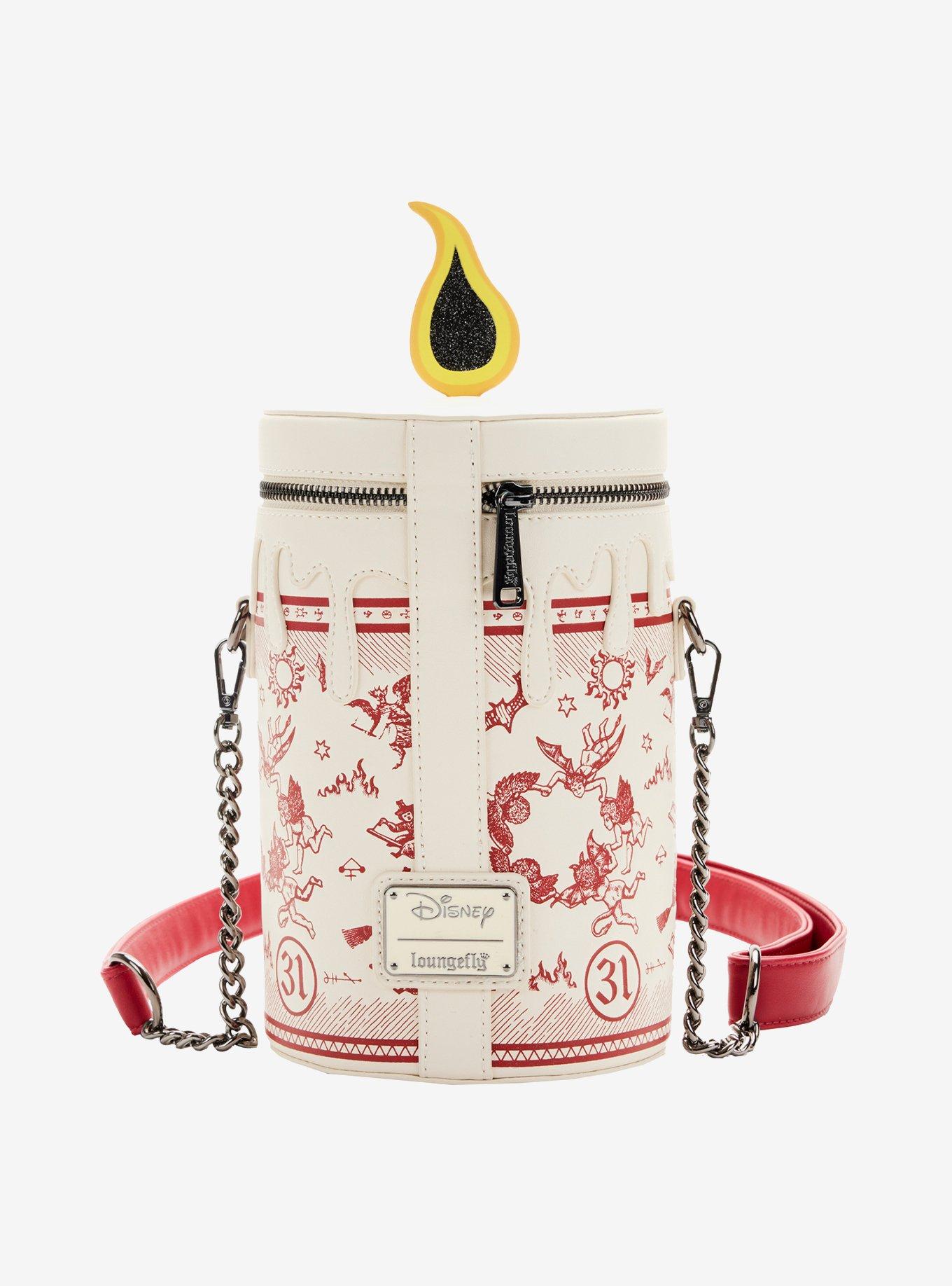 Loungefly Disney Hocus Pocus Black Flame Candle Crossbody Bag, , alternate