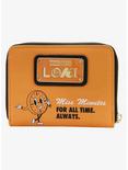 Loungefly Marvel Loki TVA Miss Minutes Mini Zipper Wallet, , alternate