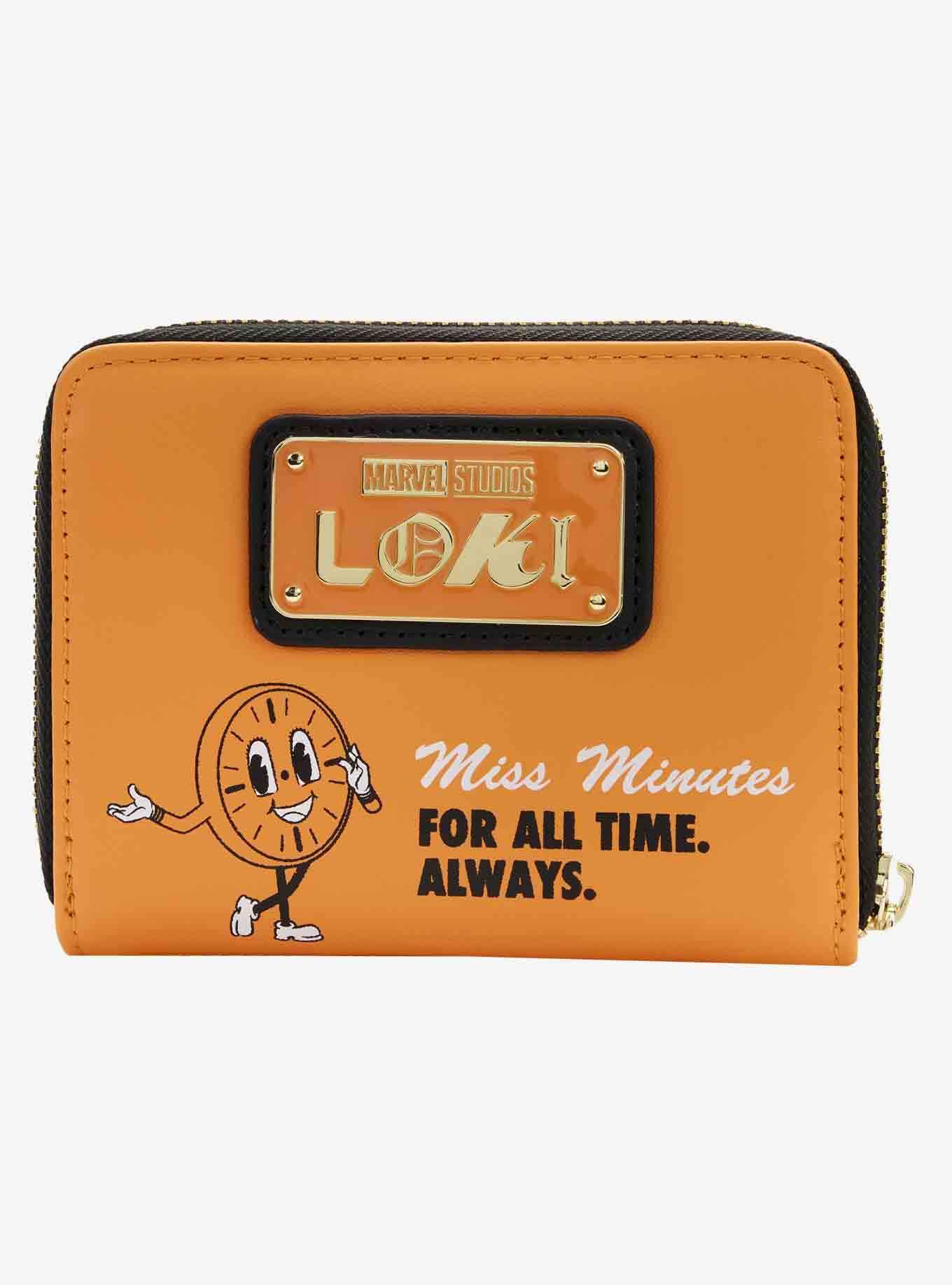 Loungefly Marvel Loki TVA Miss Minutes Mini Zipper Wallet, , hi-res