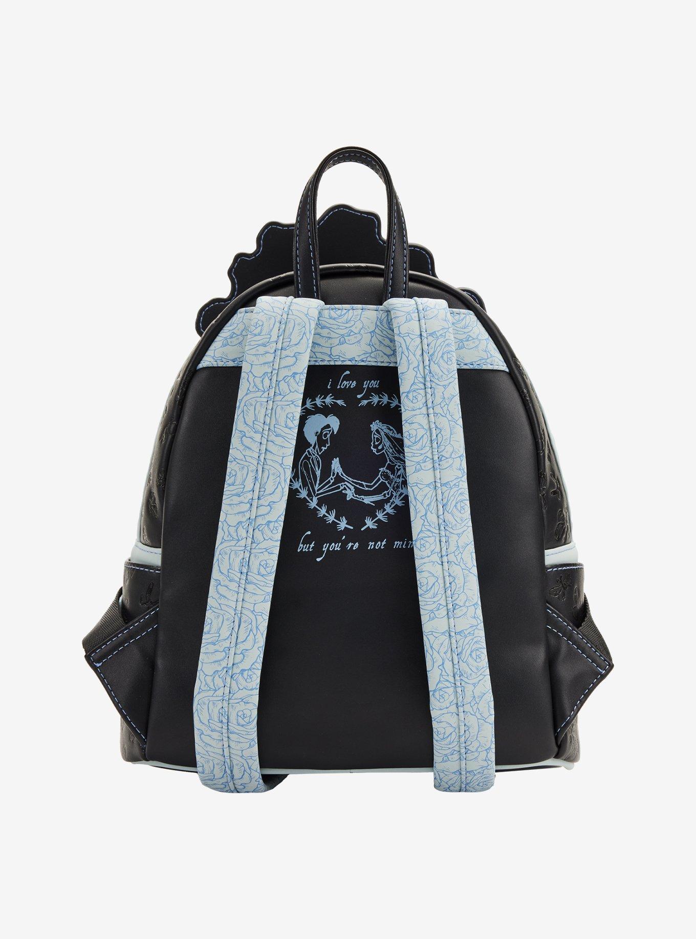 Loungefly Corpse Bride Emily Bouquet Mini Backpack, , alternate