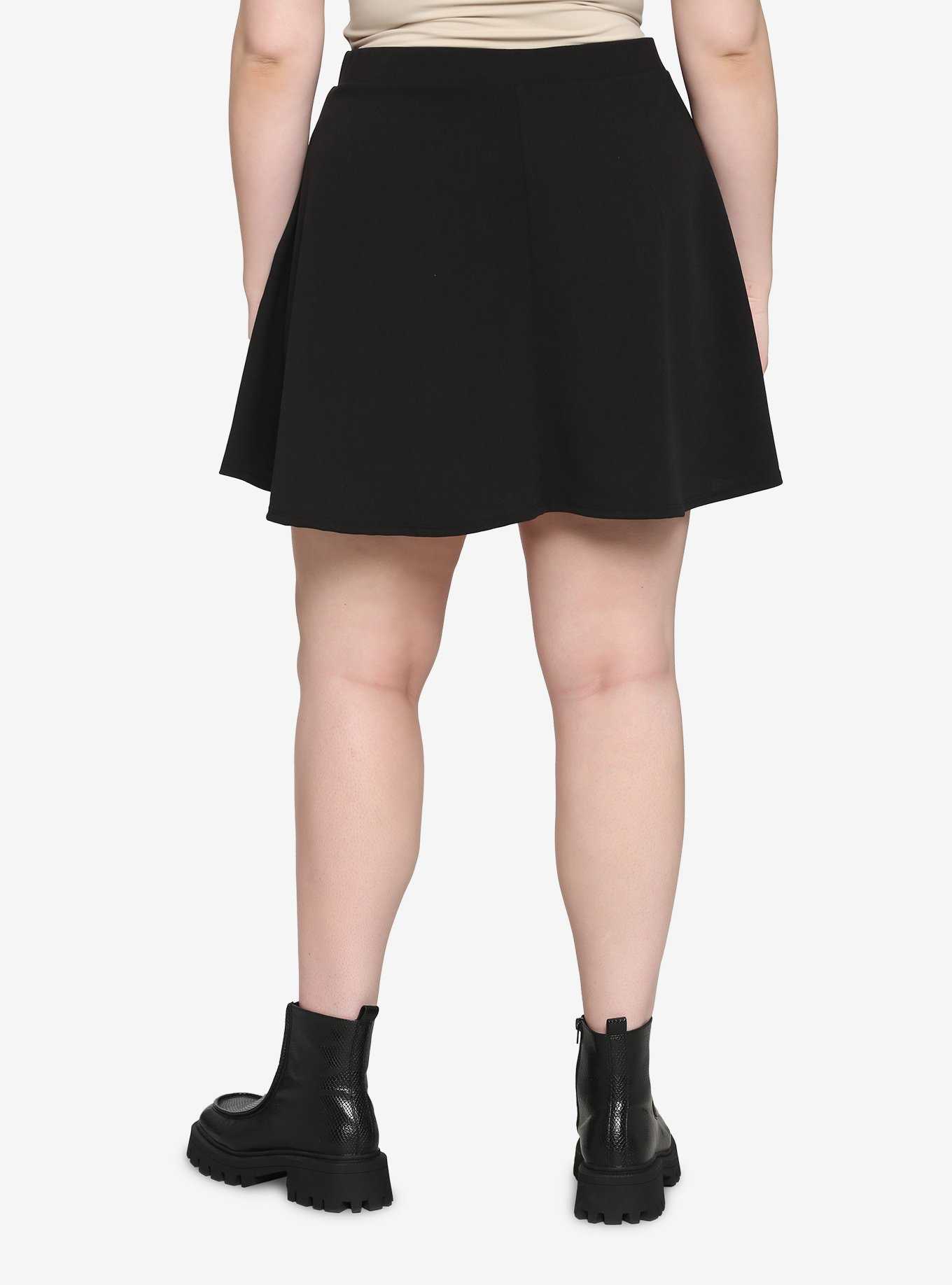 Black Skirt Plus Size, , hi-res