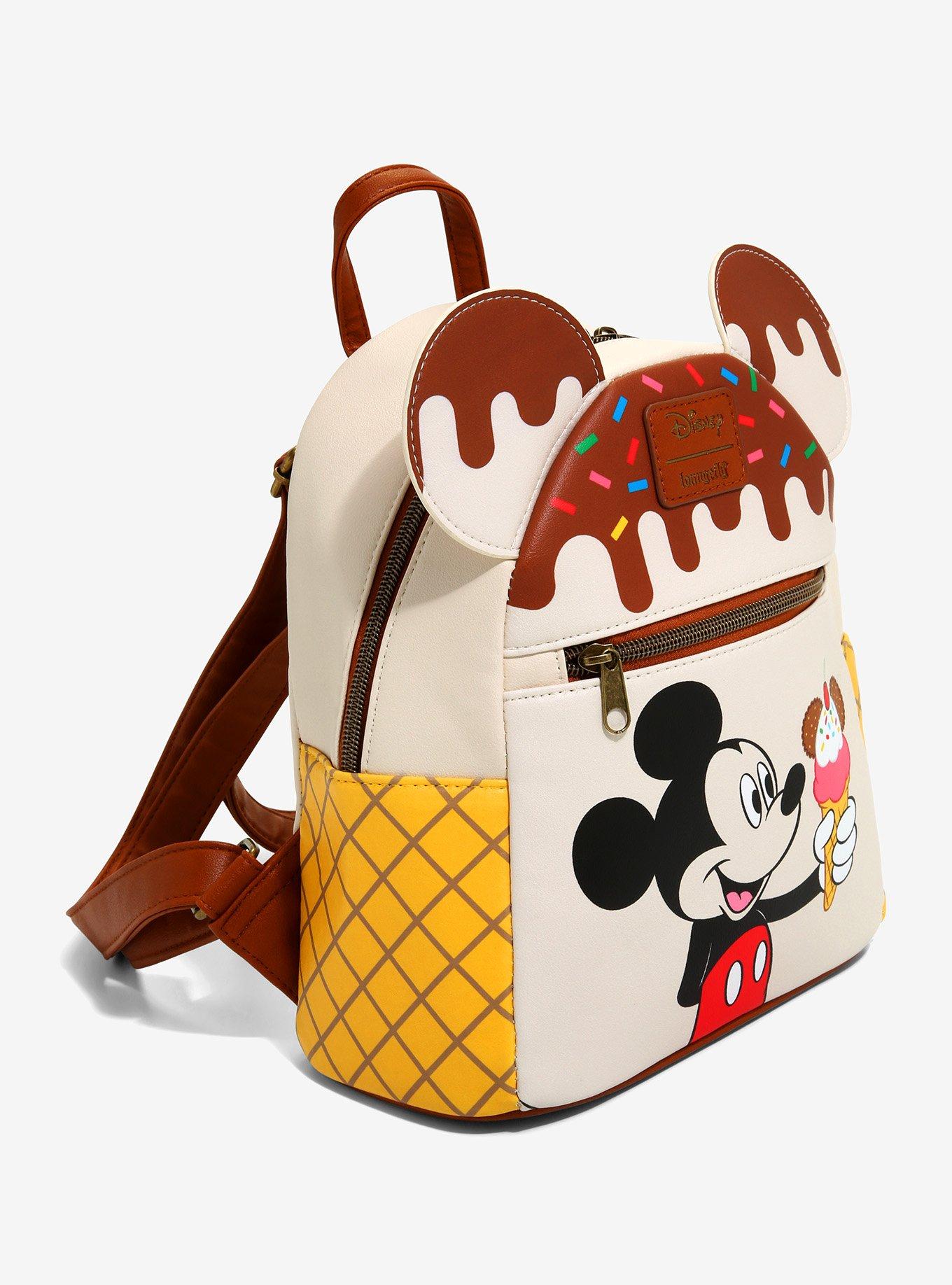 Loungefly Disney Mickey Mouse Ice Cream Mini Backpack, , alternate