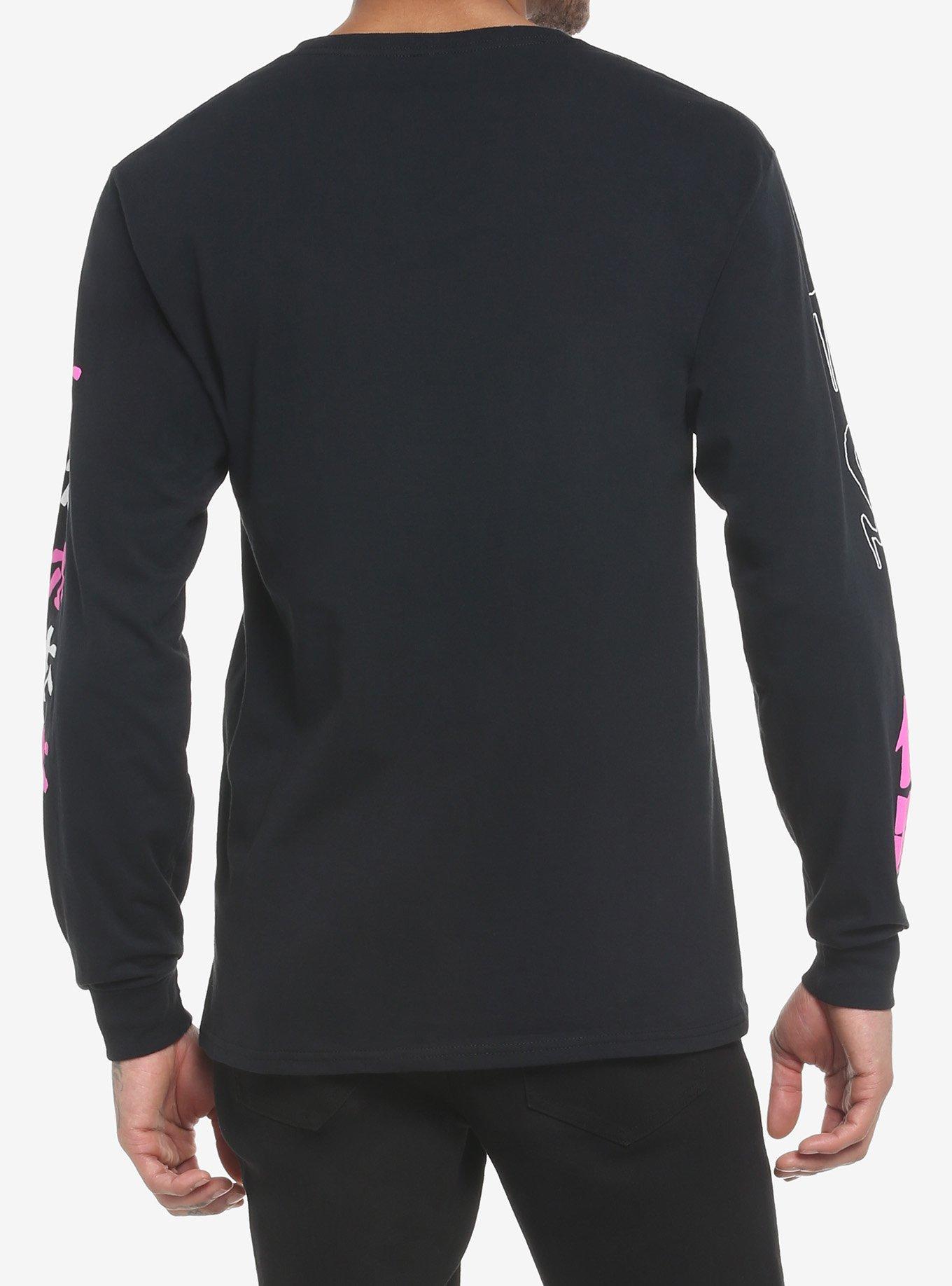 Junji Ito Uzumaki The Scar Long-Sleeve T-Shirt, BLACK, alternate