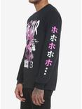 Junji Ito Uzumaki The Scar Long-Sleeve T-Shirt, BLACK, alternate