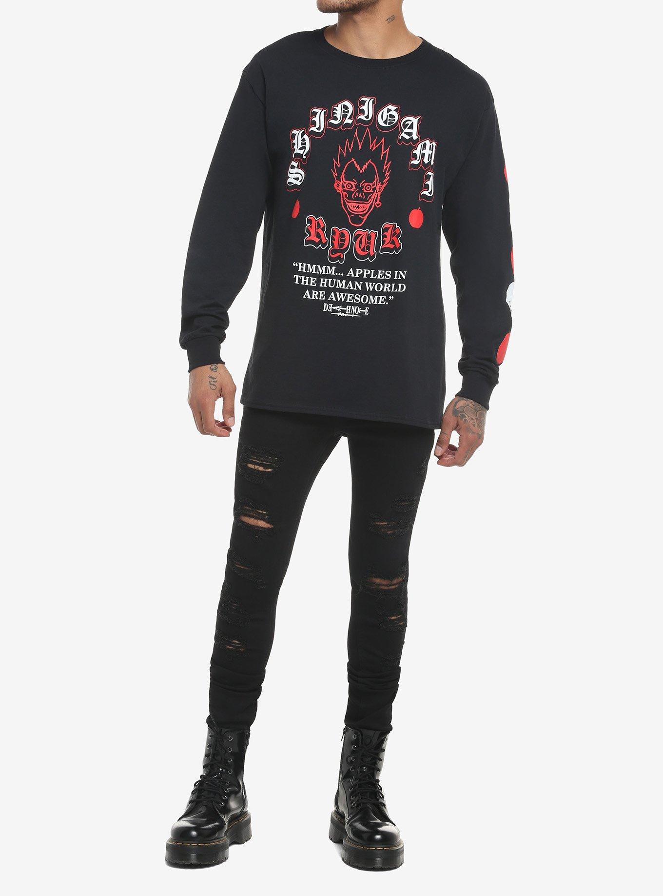 Death Note Shinigami Apples Long-Sleeve T-Shirt, , hi-res