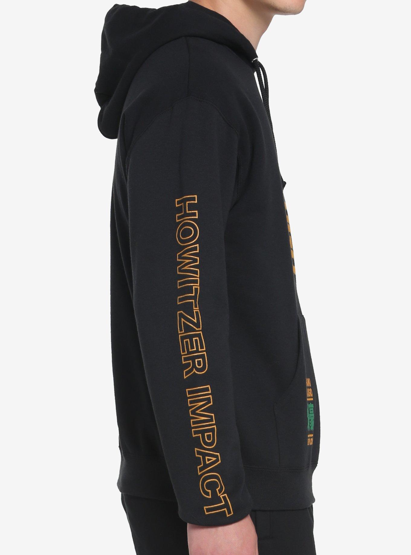 My Hero Academia Bakugo Signature Move Hoodie, BLACK, alternate