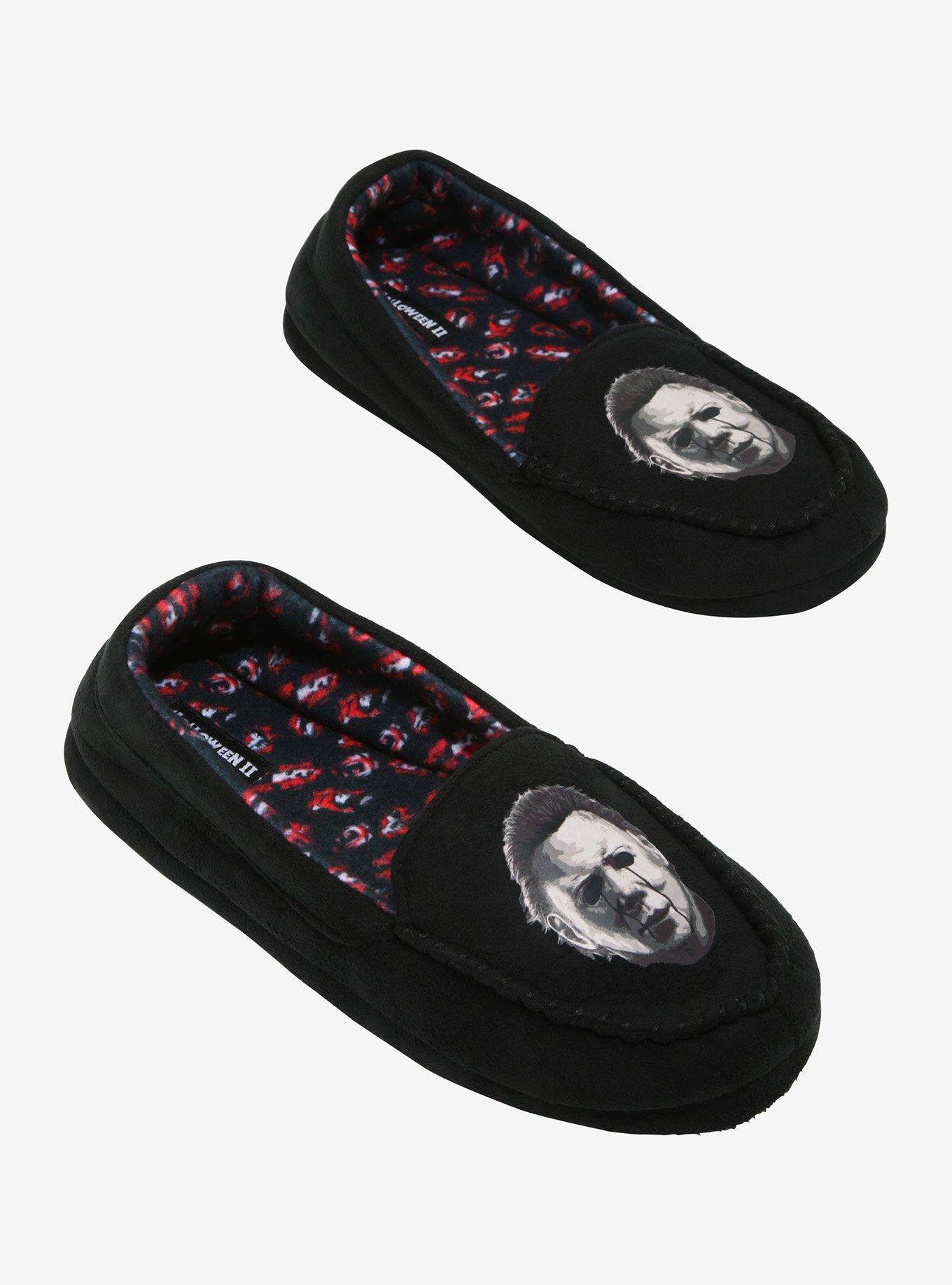 Halloween Michael Myers Slippers, MULTI, alternate