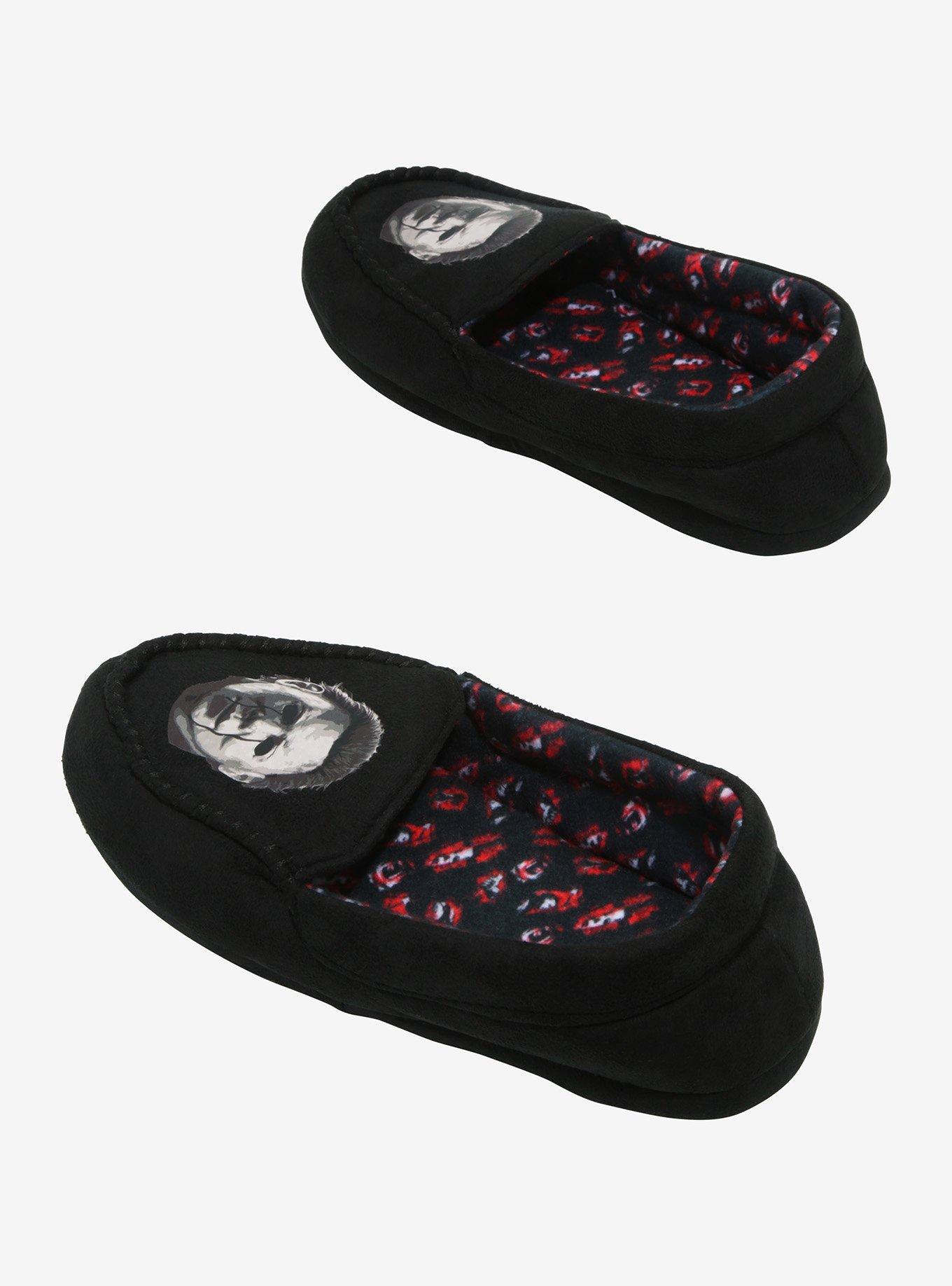 Halloween Michael Myers Slippers, MULTI, alternate