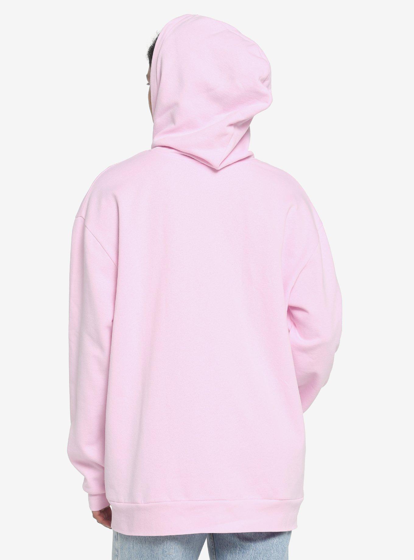 Demon Slayer: Kimetsu No Yaiba Pink Group Panel Girls Hoodie, MULTI, alternate