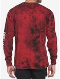 Scream Ghost Face Red Wash Long-Sleeve T-Shirt, MULTI, alternate