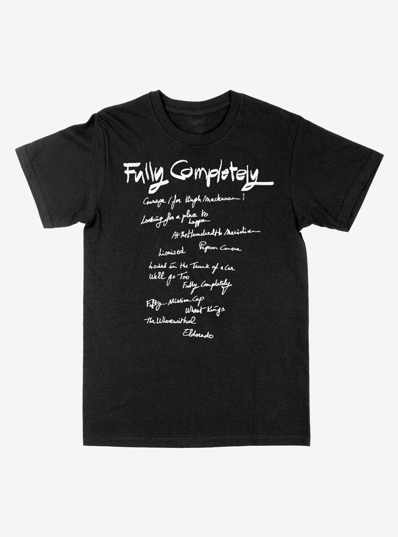 The Tragically Hip Fully Completely Album Cover T-Shirt, BLACK, alternate