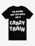 Ozzy Osbourne Crazy Train T-Shirt, BLACK, alternate