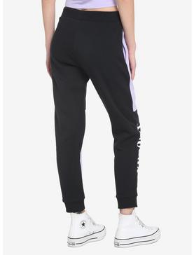 Kuromi Fortune Teller Color-Block Sweatpants, , hi-res