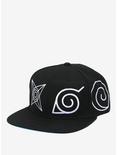 Naruto Shippuden Village Symbols Snapback Hat, , alternate