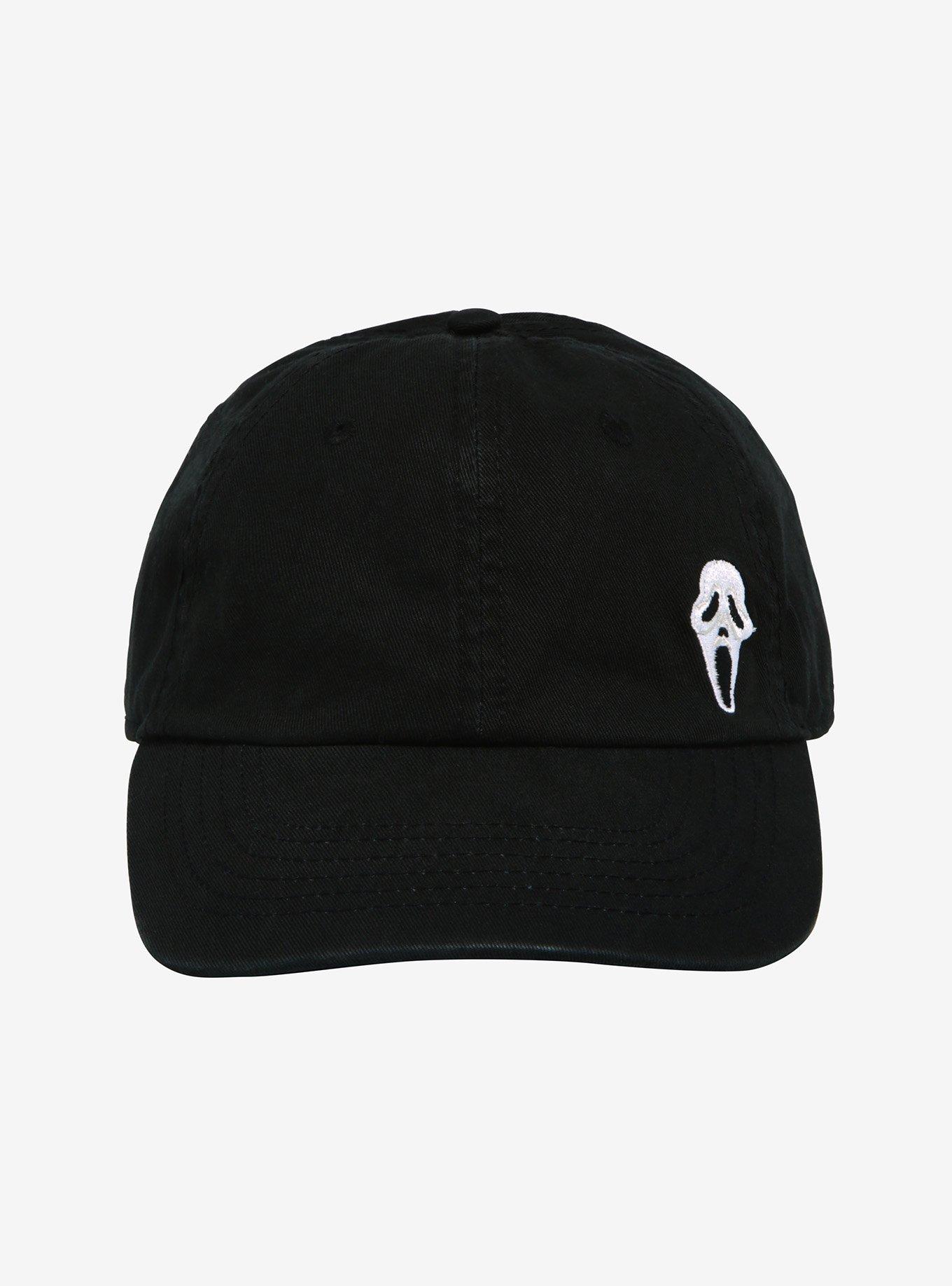 Scream Ghost Face Mask Dad Cap, , alternate
