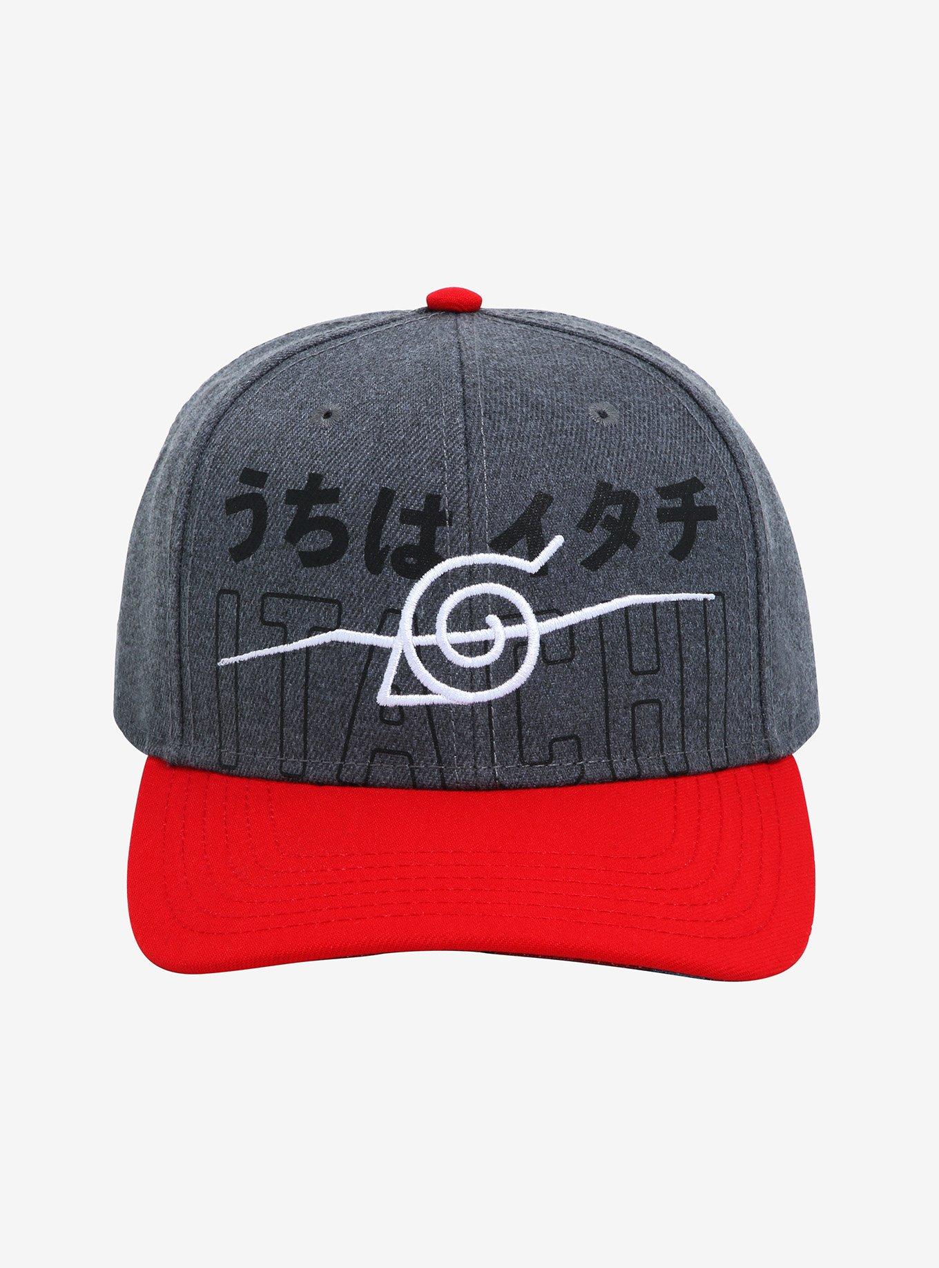 Naruto Shippuden Itachi Name Snapback Hat, , alternate