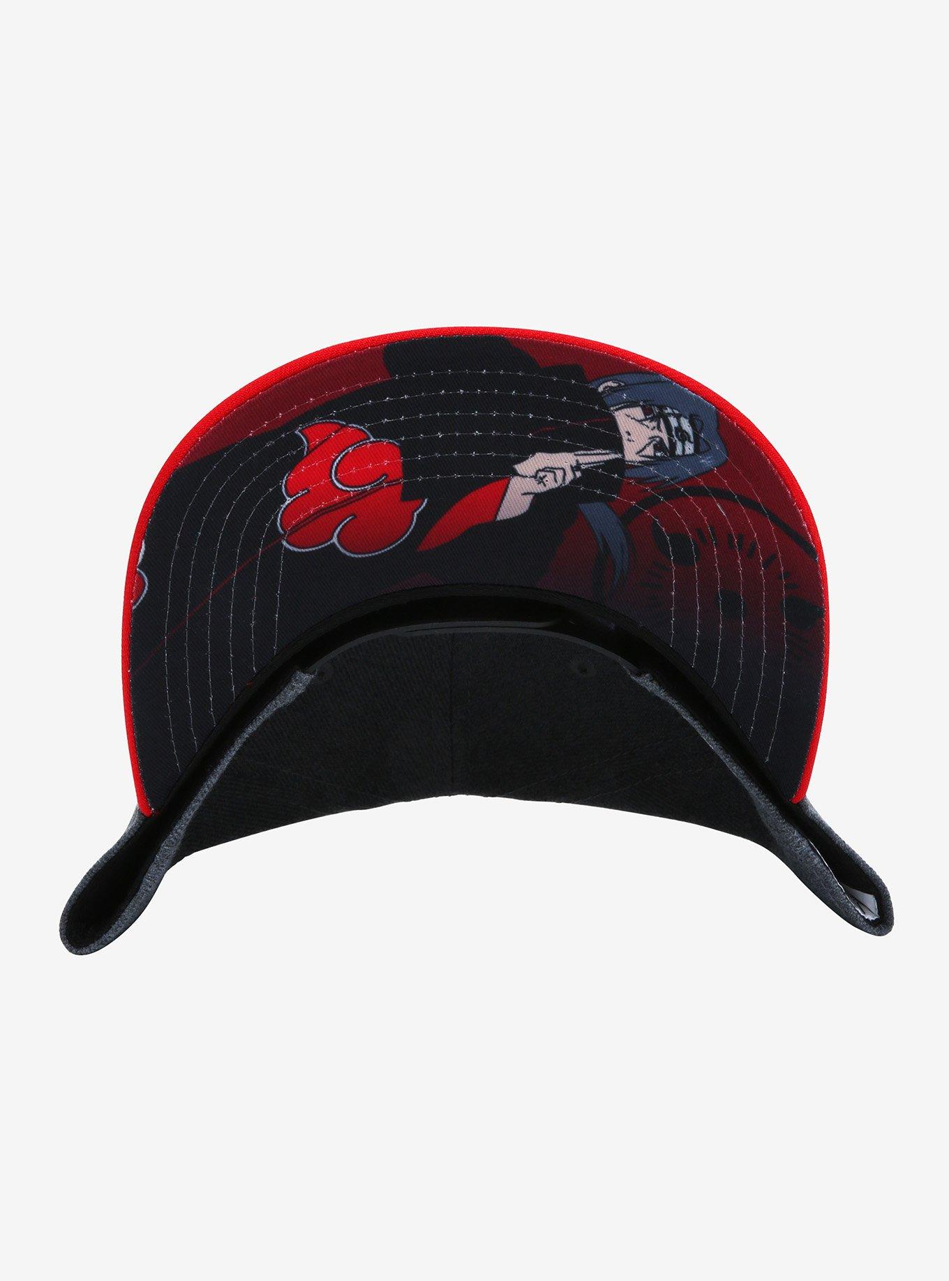 Naruto Shippuden Itachi Name Snapback Hat, , alternate