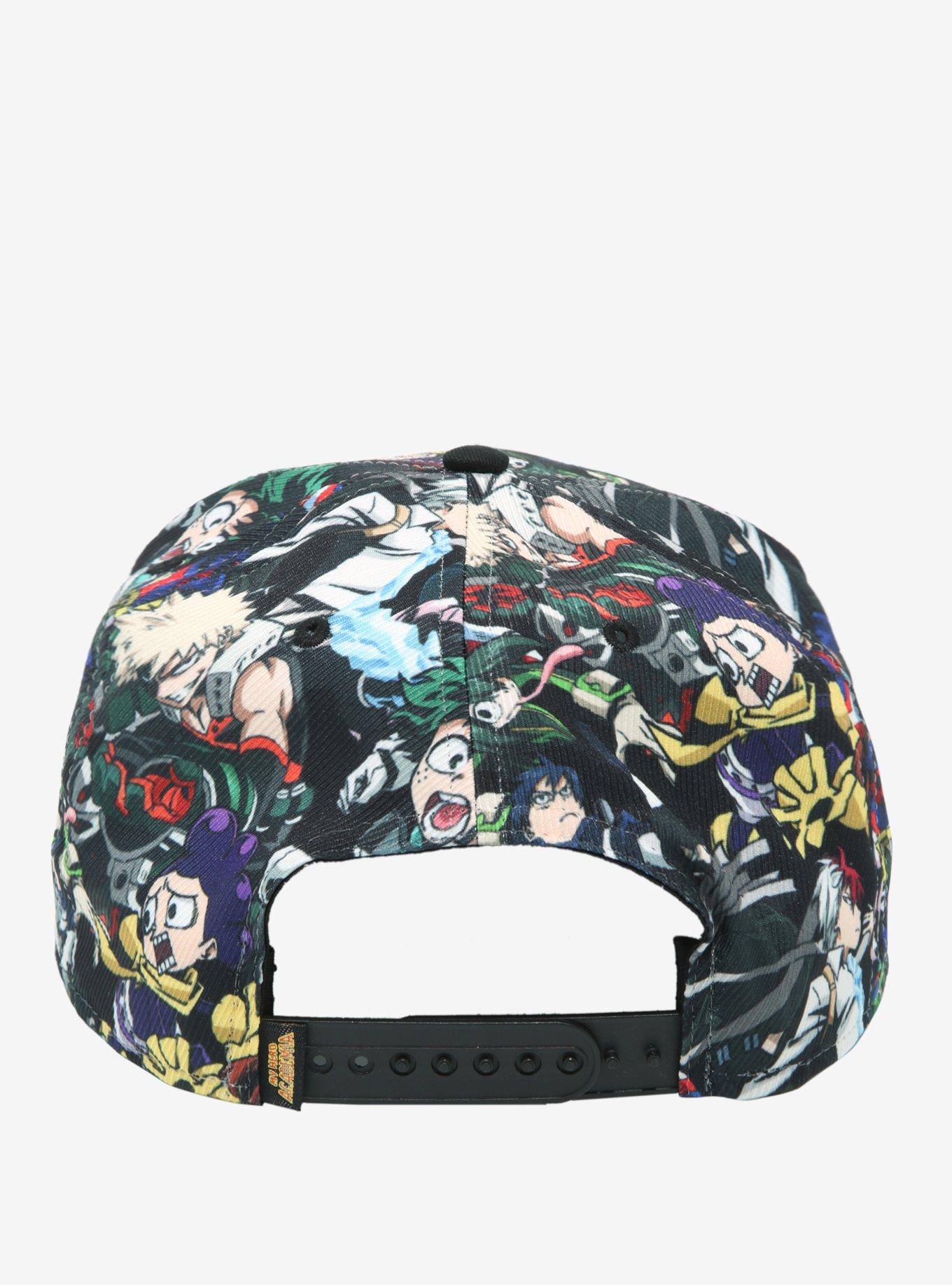 My Hero Academia Collage Snapback Hat, , alternate
