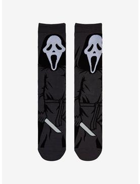 Scream Ghost Face Crew Socks, , hi-res